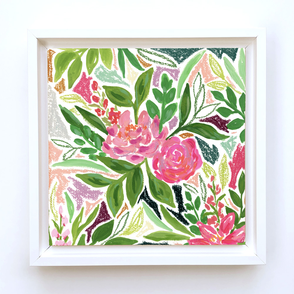 pastel bouquet square