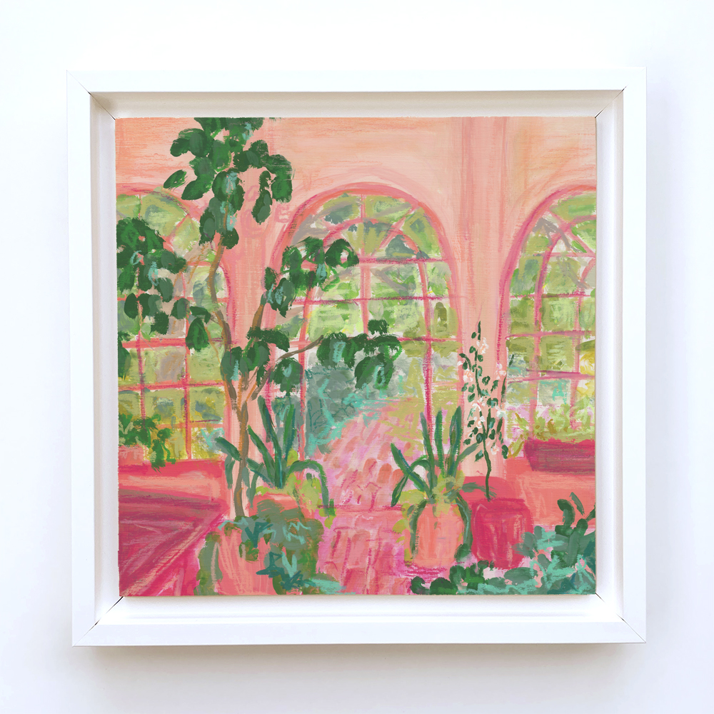 pink greenhouse no.2 square