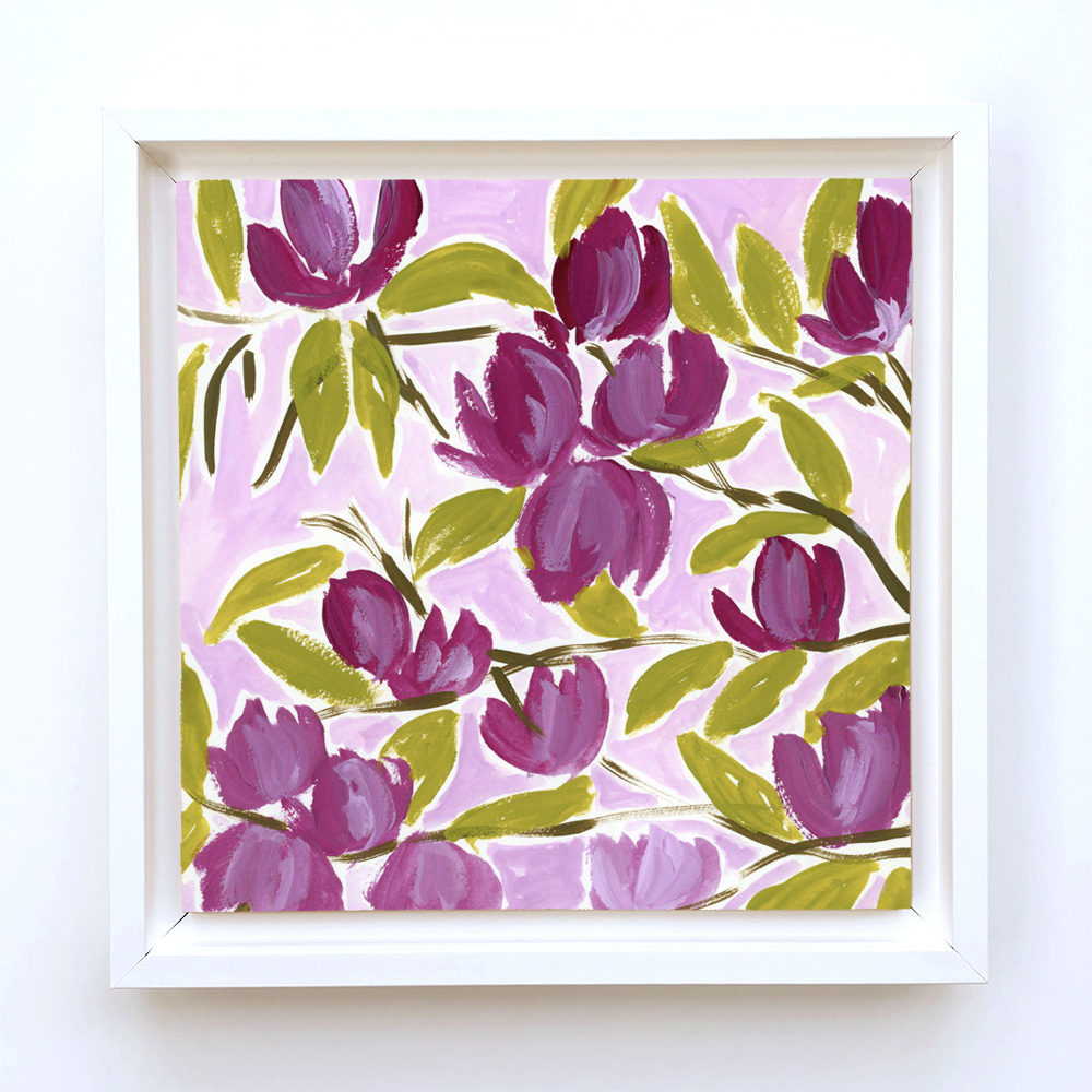 purple petals square